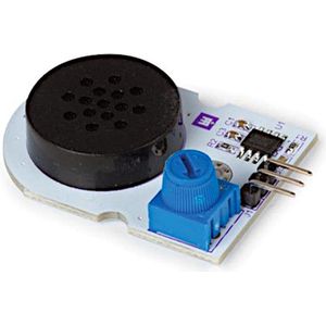 Whadda - Digitale Luidsprekermodule - Zwart - 2 W - Instelbaar Volume