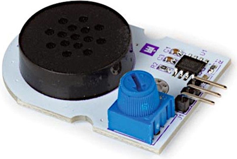 Whadda - Digitale Luidsprekermodule - Zwart - 2 W - Instelbaar Volume