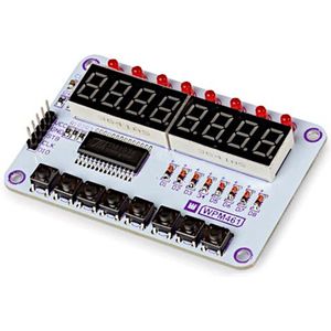 Whadda - TM1638 Module - Display en Keypad - Eenvoudige Bediening