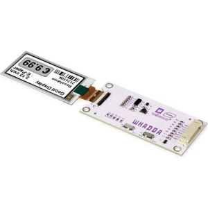 Whadda - 2.13'' E-ink Display - Arduino® - 212 x 104 Resolutie - Blijvende Weergave Zonder Voeding