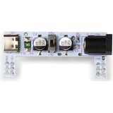 Whadda - Breadboard Voedingsmodule - 3.3 V/5 V - Geschikt voor MB102 Breadboard