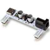 Whadda - Breadboard Voedingsmodule - 3.3 V/5 V - Geschikt voor MB102 Breadboard