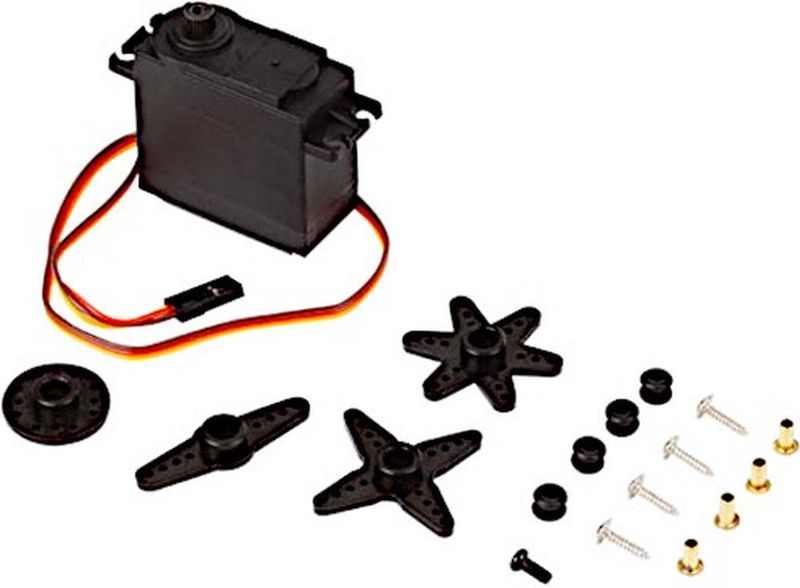 Whadda MG995 - Servo - Metalen Tandwielen - Snelle Prestaties