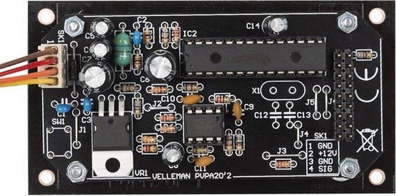Whadda - Soldeerkit - Audio Analyser - Compact - LCD-Scherm