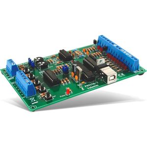 Whadda - Soldeerkit - DIY - USB Experimenteer Interfacekaart - Compatibel met Windows