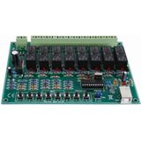 Whadda - Soldeerkit - DIY - 8-kanaals USB Relaiskaart