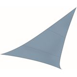 Perel Schaduwdoek, waterafstotend, 3.6 x 3.6 x 3.6 m, 160 g/m², polyester, driehoek, lichtgrijs - grijs Polyester GSS3360BG