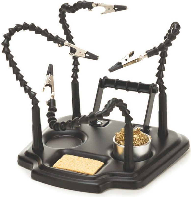 Velleman - Derde Hand Tool - Soldeergereedschap - Met 4 Armen - Robuuste Basis