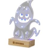 Whadda Soldeerkit, XL-printplaat, gruwelijk spook, met houder, educatief en creatief STEM-bouwpakket