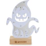 Whadda Soldeerkit, XL-printplaat, gruwelijk spook, met houder, educatief en creatief STEM-bouwpakket