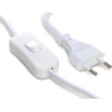 Lampvoet, cilinder, kabel met schakelaar, E27, 60 W, IP20, eikenhout, 90 mm x 90 mm