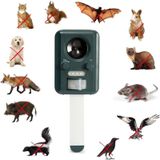 Kattenverjager | Perel | 65 m² (USB, Ultrasoon, Zonne-energie)