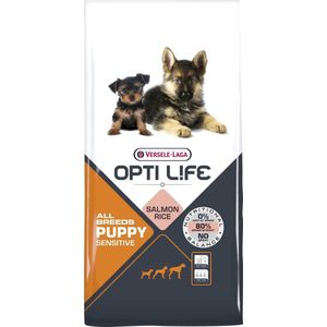 12,5 kg Opti Life Puppy Sensitive All Breeds hondenvoer