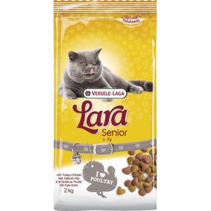 Lara Senior Kalkoen&Kip - Kattenvoer - 2 kg
