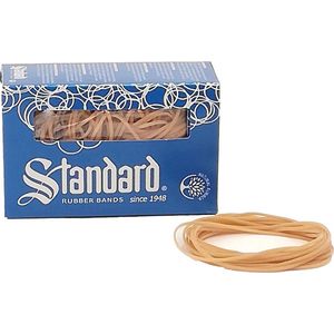 Standard elastieken 1,5 x 100 mm, doos van 100 g - blauw Papier 5410367049096