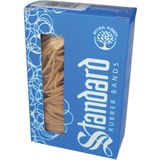 Elastiek standard 16 60x1.5mm 50gr 220st bruin