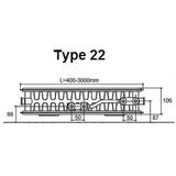 Thermrad Super-8 Compact type 22 600x1200mm 2020W