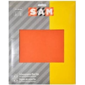 SAM - Schuurpapier - Korrel 150 Fijn - Pak a 5 Stuks