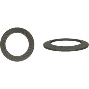 Pgb-Europe - PGB-FASTENERS - Schnorr-sluitring - Zwart - Veerstaal - 1000 st