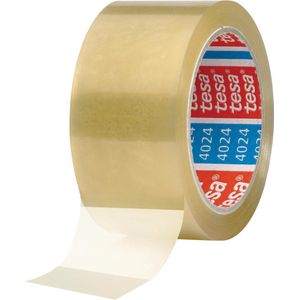 Tesa - 4024 - Dozensluittape - Transparant - 50mm x 66m - 6 Stuks
