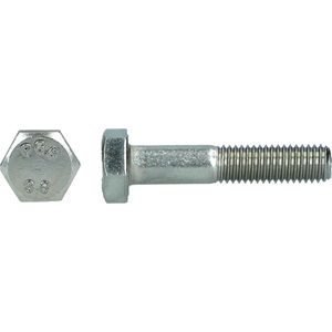 PGB-FASTENERS | Zeskantbout 8.8 DIN 931 M 8x120 Zn | 100 st