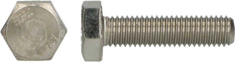 PGB-Europe - PGB-FASTENERS - Zeskanttapbout A2-70 - Roestvast Staal - 100 Stuks
