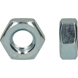 PGB-FASTENERS | Zeskantmoer |8| DIN 934 M12 Zn | 100 st