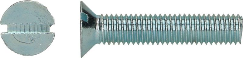 pgb-Europe PGB-FASTENERS | Metaalschroef VK DIN 963 M 8x40 Zn | 200 st 963001008000403