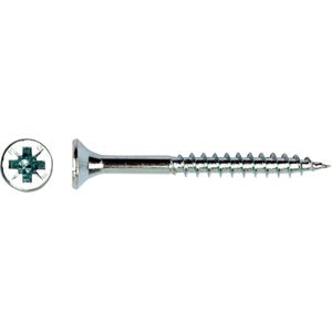pgb-Europe PGB-FASTENERS | Spaanplaatschroef VZK-Z Ø 6,00x110 Zn | 100 st PGWVZG001006001102