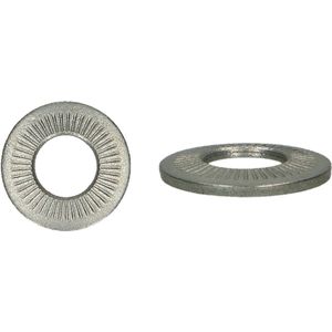 PGB - FASTENERS - Cont.veerring - Verzinkt Cr3+ - Inhoud 1000 st