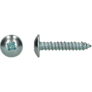 PGB - PGB-FASTENERS - Plaatschroef - Verzinkt - Gehard Staal - 200 Stuks