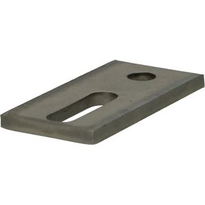 PGB - FASTENERS - Adaptorplaat - Roestvast Staal A2 - Ø 82x40x5 - 50 Stuks