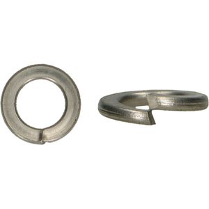 PGB - FASTENERS - Veerring DIN 127B - Roestvast Staal A2 - 100 Stuks