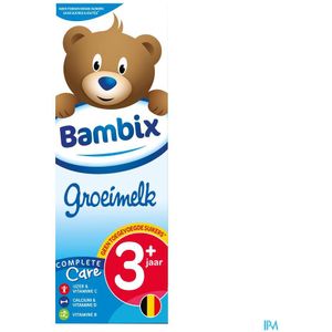Bambix Groeimelk Natuur 3 Jaar+ 1 Melk