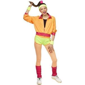 Trainingspak - Fluo - Dames - Korte Broek - Vest en Beenwarmers