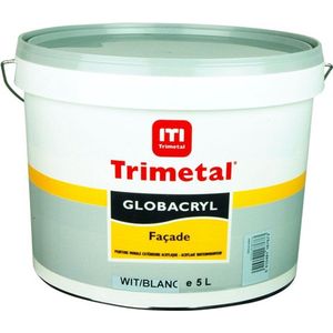 Trimetal Globacryl Façade - Wit - 10L