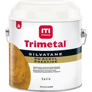 Trimetal - Silvatane PU Acryl Prestige Satin - Vernis - Transparant - Watergedragen - Houten Vloeren