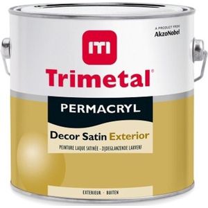 Trimetal Permacryl Decor Exterior Satin 1 Ltr Basis AW
