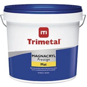 Trimetal | Magnacryl MAT -  Binnen - 1L - Prestige Wit