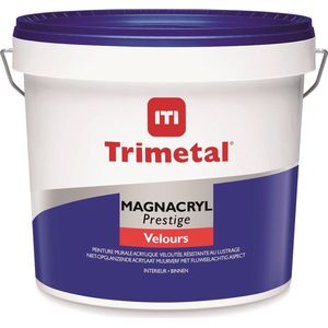 Trimetal Magnacryl Prestige Velours - Wit - 1L