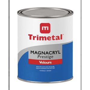 Trimetal Magnacryl Prestige Velours - Wit - 5L