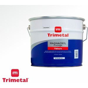 Trimetal Magnacryl Prestige Velours - Wit - 10L