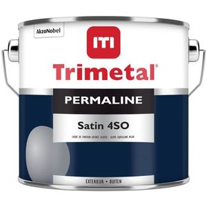 Trimetal Permaline Satin 4SO 2,5 liter 100% Wit - Aflakken