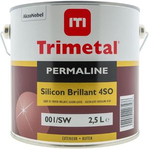 Trimetal - Permaline Silicon Brillant 4SO - Hoogglanslak - Wit - 750ml