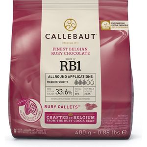 Callebaut - Chocolade Callets - Ruby - 400g