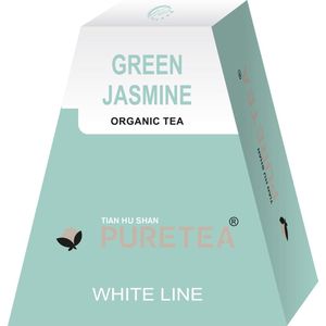 Pure Tea Green Jasmin White line 36 stuks