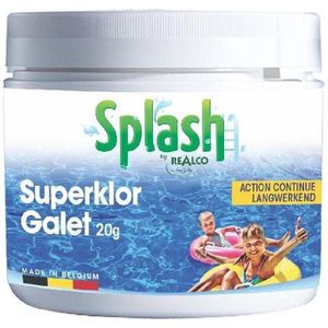 Splash Superklor galet 500 gr - 20 grams chloor tabletten