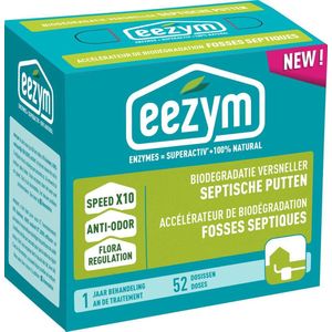 Eezym - Biodegradatie Versneller - Septische putten - 52 dosissen (1 jaar)