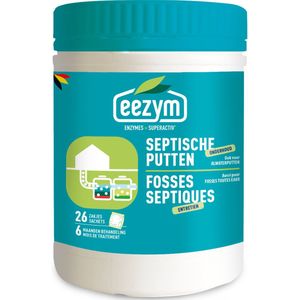 Eezym - Biodegradatie Versneller - Septische putten - 26 oplosbare zakjes (6 maand)