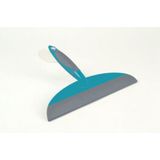 Linea Softwise Douchewisser Met Zuignap Blauw/Wit